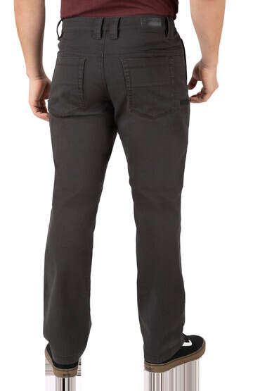 Vertx Delta Stretch 2.0 Pant in exhaust grey from the back